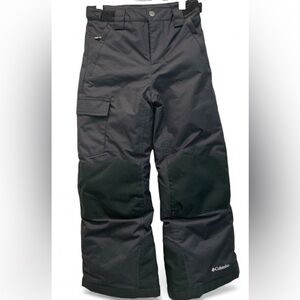 Columbia Bugaboo III Snow pants Kids Black Cargo -Pockets Size Small (8)